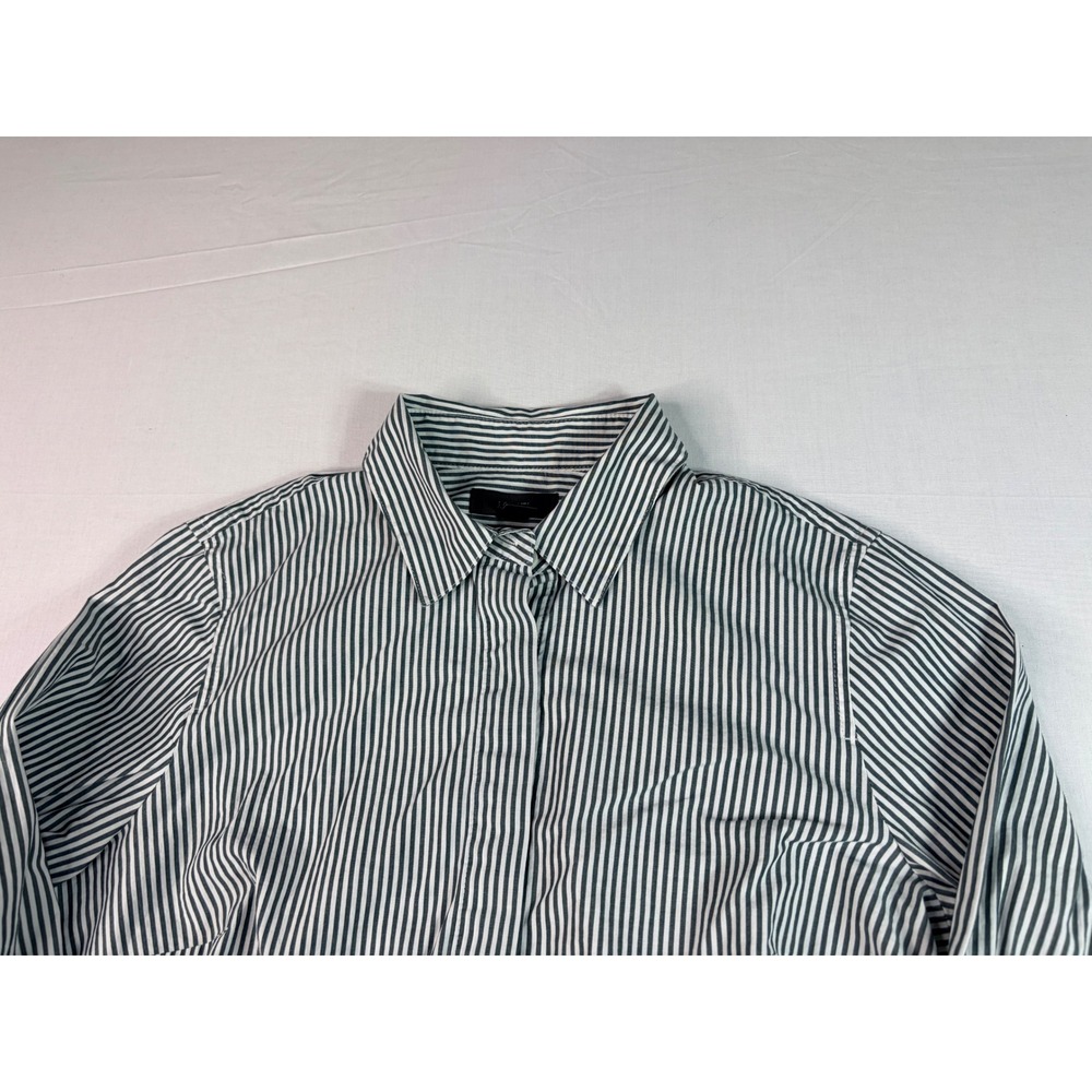 J. Crew Women's Size 2 Long‎ Sleeve Button Down Shirt Striped